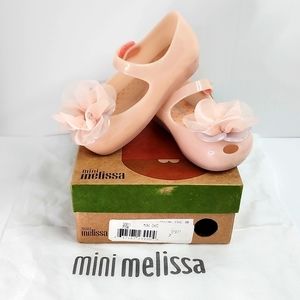 Mini Melissa- Ultragirl Chic BB, Size 7 Toddler, Light Pink